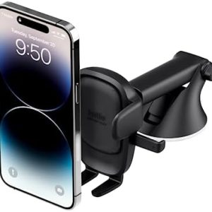 iOttie Easy One Touch 6 Universal Car Mount Dashboard & Windshield Suction Cup Phone Holder for iPhone Samsung, Google, All Smartphones